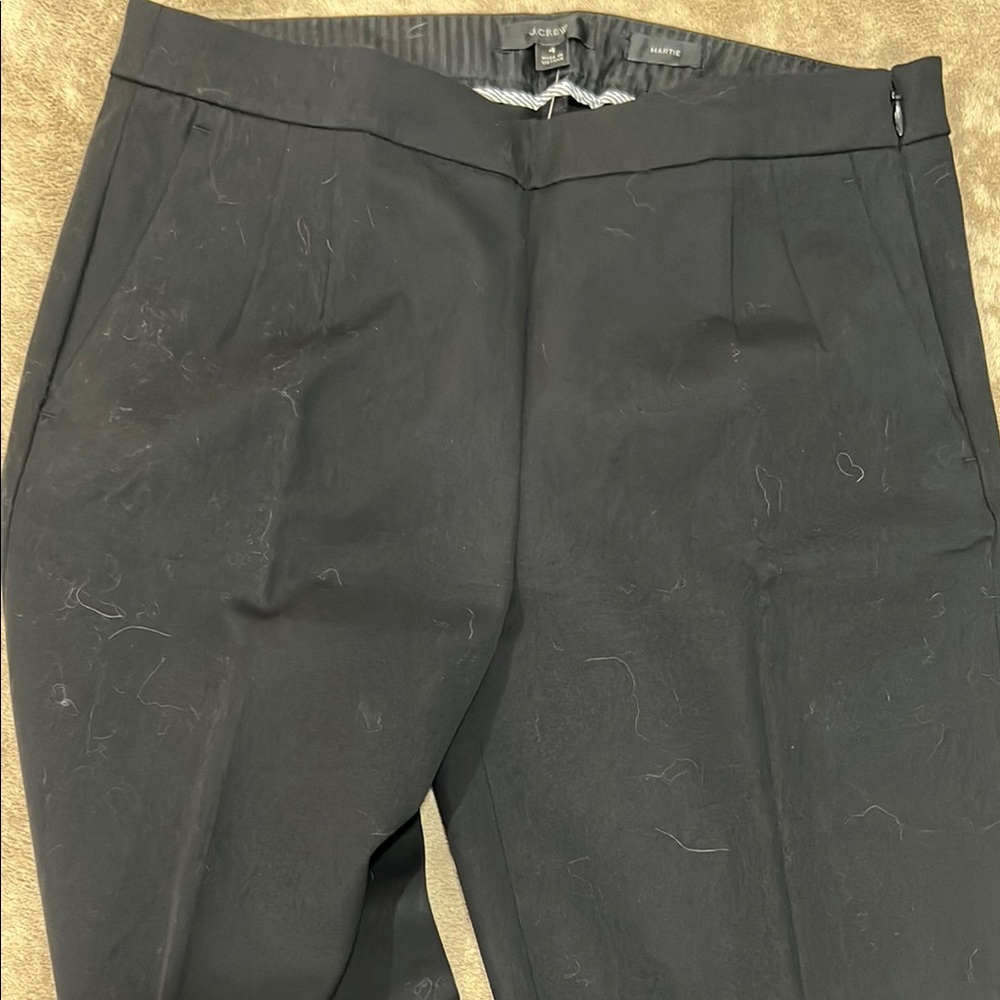 J. Crew Black Straight Leg Pants